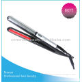 Fast heat up solid ceramic hair straightening/flat iron with infrared